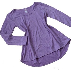 Pretty Heathered Lilac LuLaRoe Lynnae Top